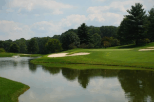 Lush golf course fairway at Springfield Golf & Country Club, offering upscale recreation and social events.