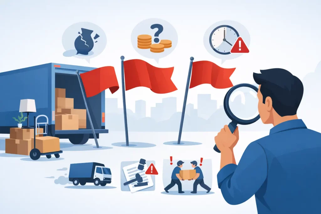 8 Moving Quote Red Flags to Watch For