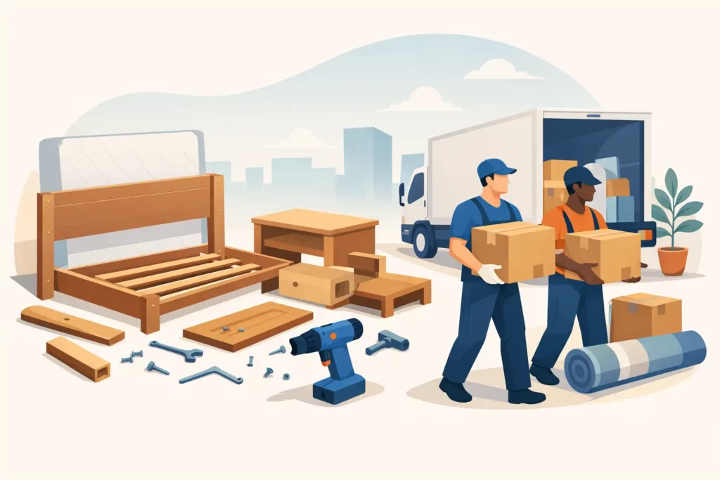 Furniture Disassembly Moving Guide