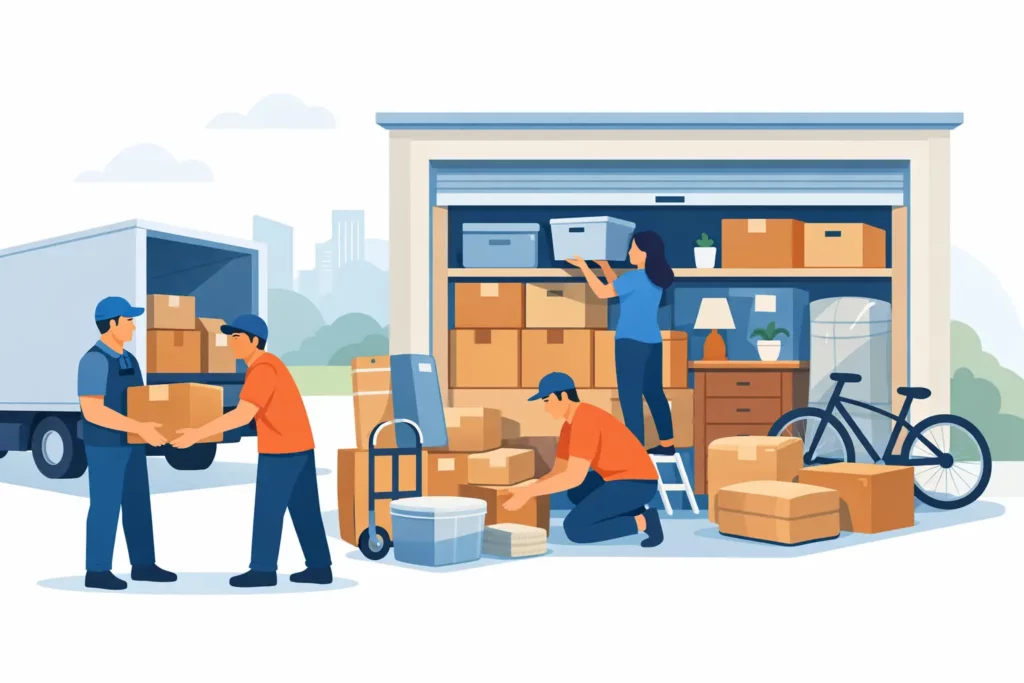 How to Pack a Storage Unit the Right Way