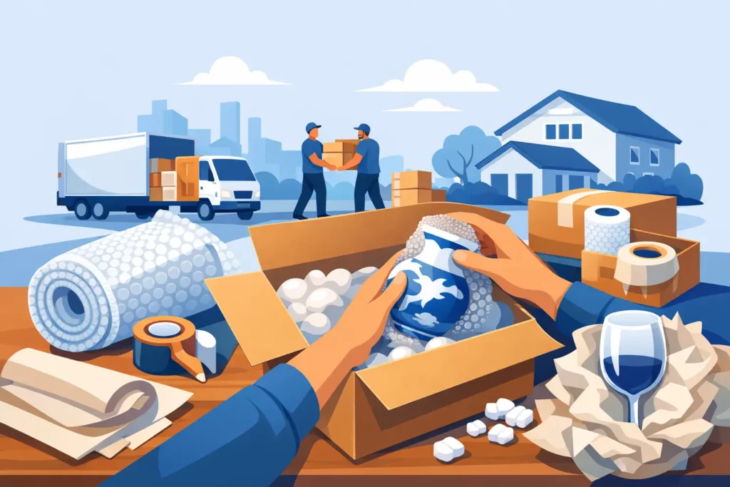 How to Pack Fragile Items Without Breakage