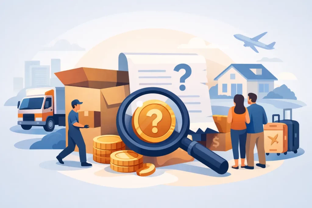 Moving Company Hidden Fees to Watch For