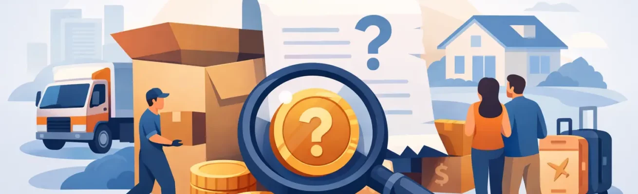 Moving Company Hidden Fees to Watch For
