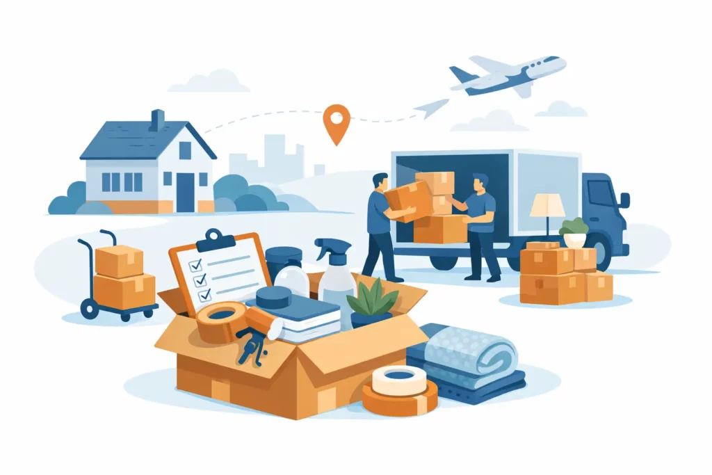 Moving Day Essentials List That Works