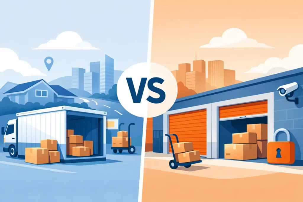 Portable Storage vs Self Storage: Which Fits?