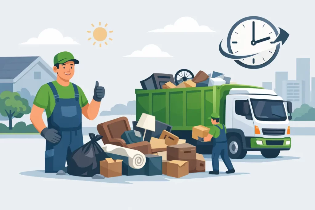Same Day Junk Removal Service: What to Expect