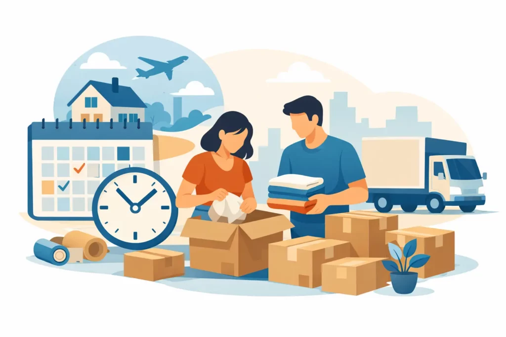 When Should Movers Start Packing?