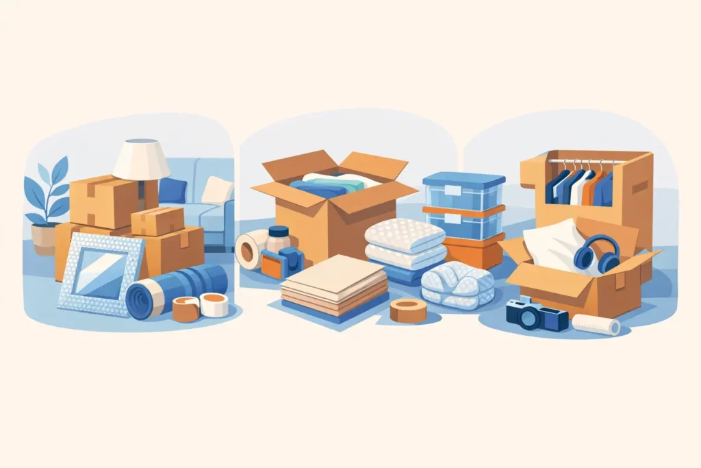 Best Packing Supplies for Moving, Room by Room