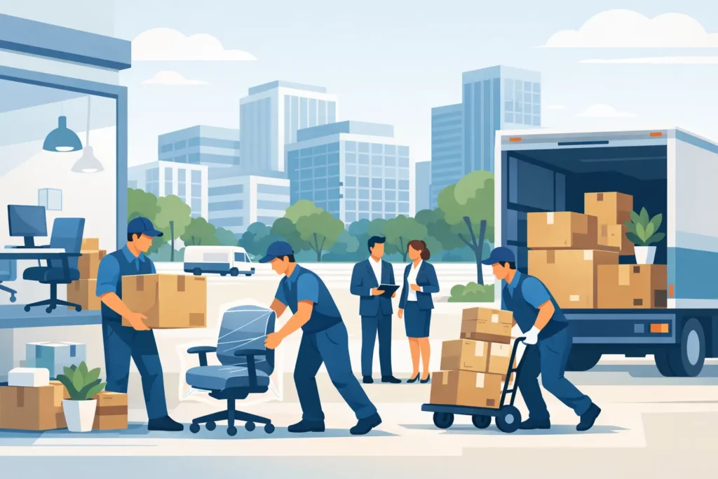 Commercial Movers Bethesda for Organized Office Moves