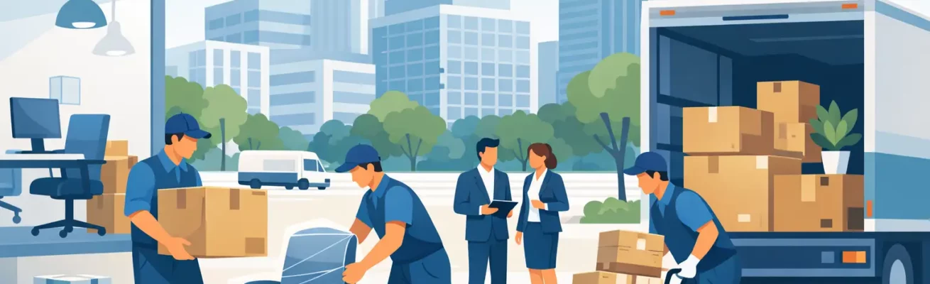 Commercial Movers Bethesda for Organized Office Moves