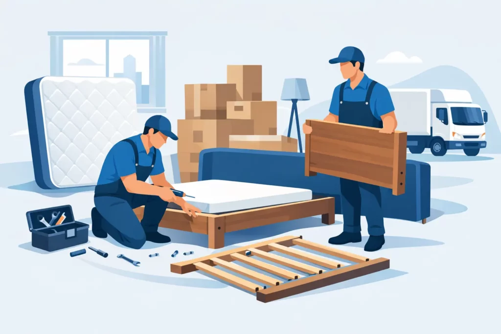 Do Movers Disassemble Beds? What to Expect
