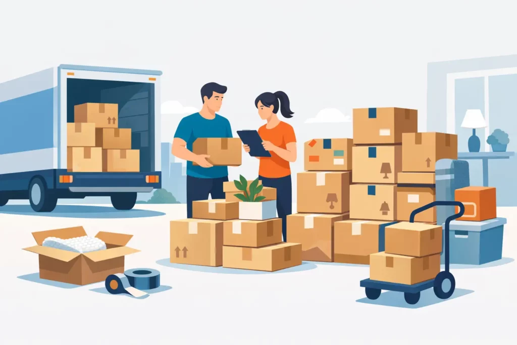 How to Organize Moving Boxes for an Easier Move