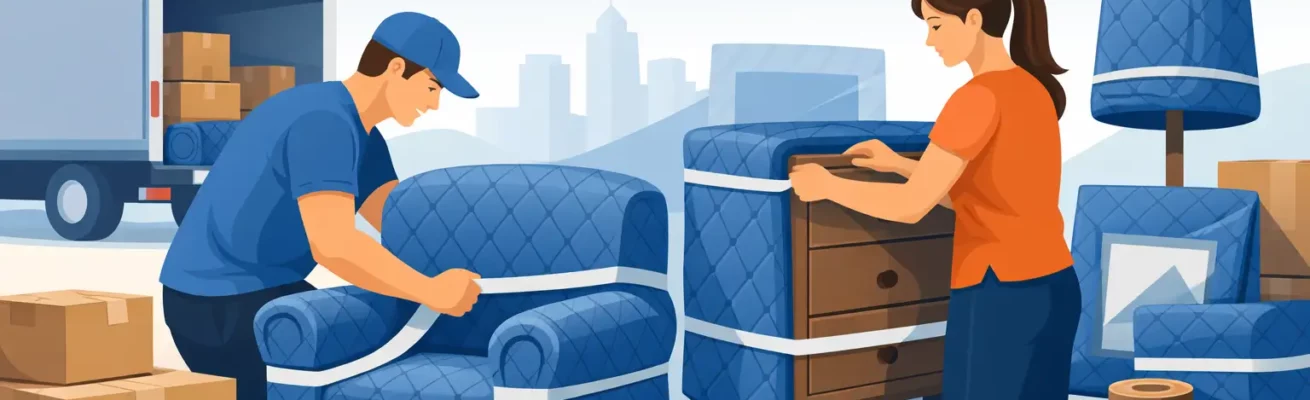 How to Pad Furniture Before a Move Safely