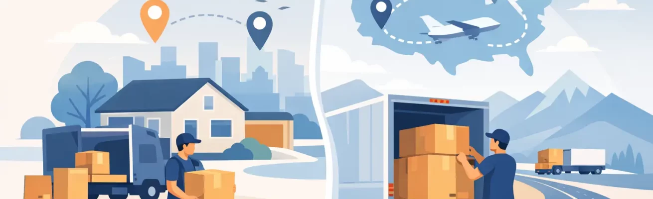 Local vs Long Distance Movers Explained