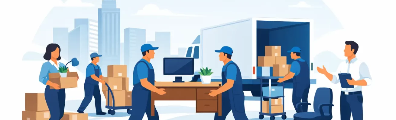 Small Office Movers Arlington Can Keep Work Moving