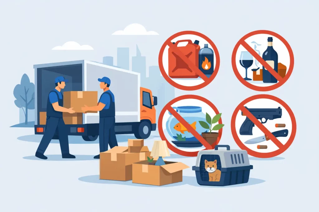 What Items Movers Cannot Move?