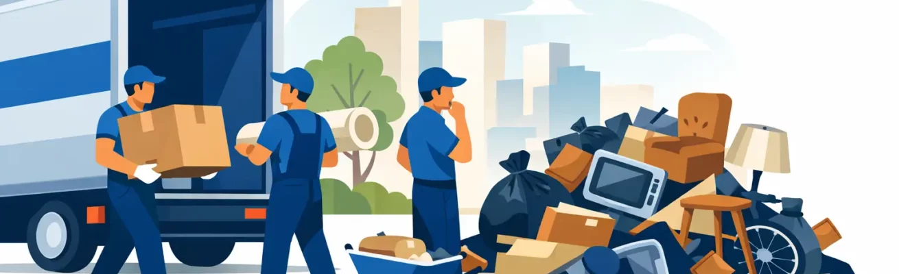 Can Movers Remove Junk? What to Know First