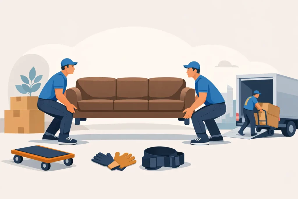 How to Move Heavy Furniture Without Injury