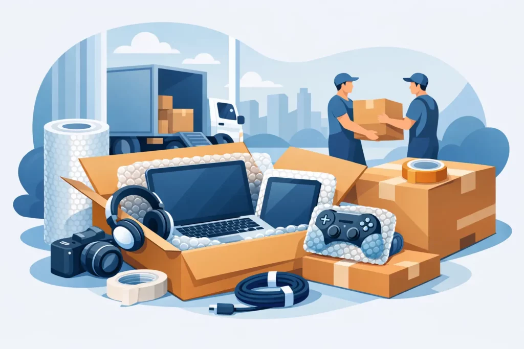 How to Pack Electronics Safely for a Move