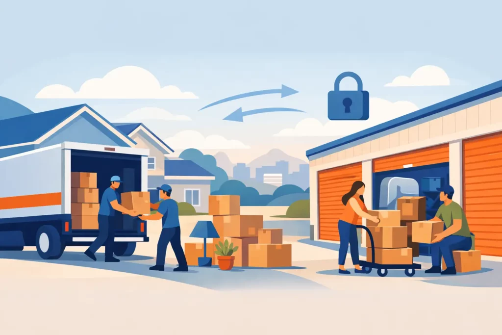 Leesburg Storage During a Move: When It Helps