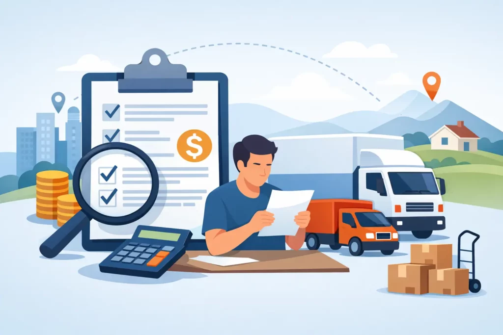 Moving Company Quote Review: What to Check