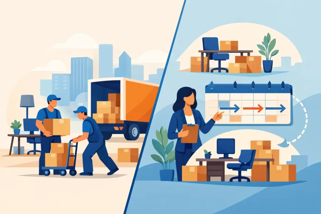 Office Relocation vs Phased Moving Explained