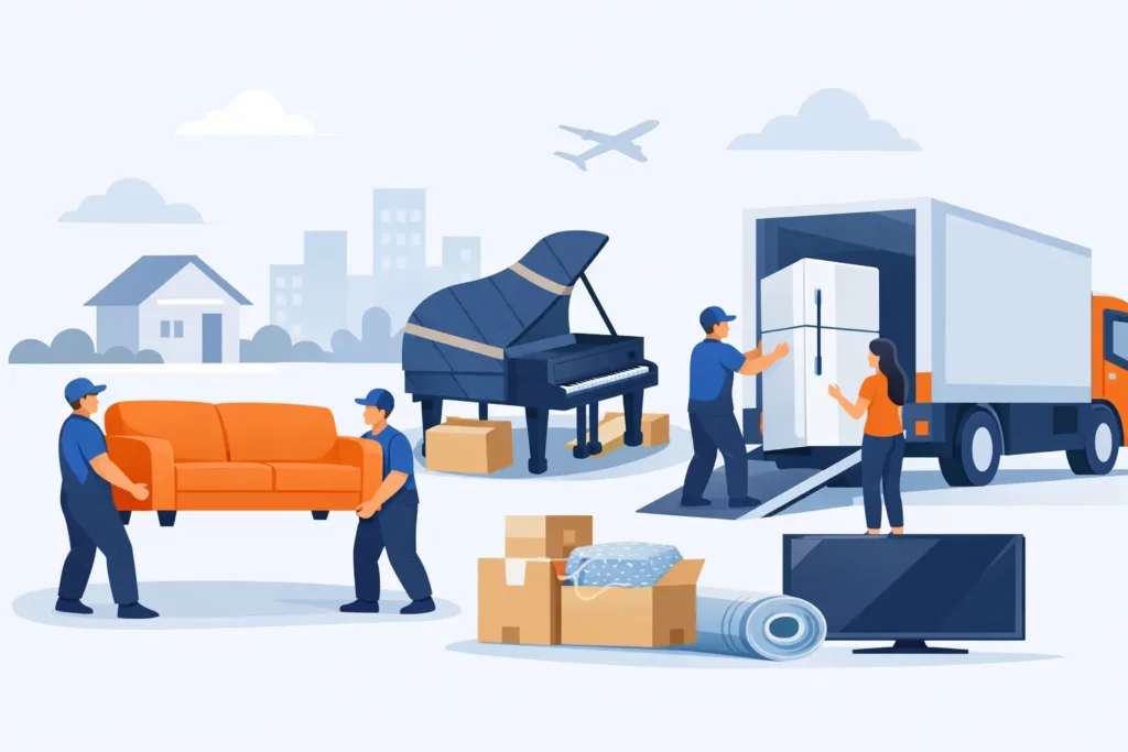 Oversized Items Moving Without Damage or Delays