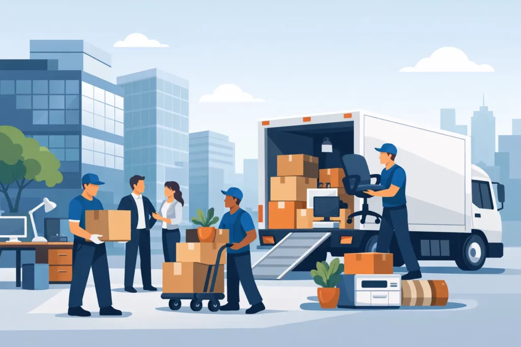 Rockville Commercial Movers for Office Relocations