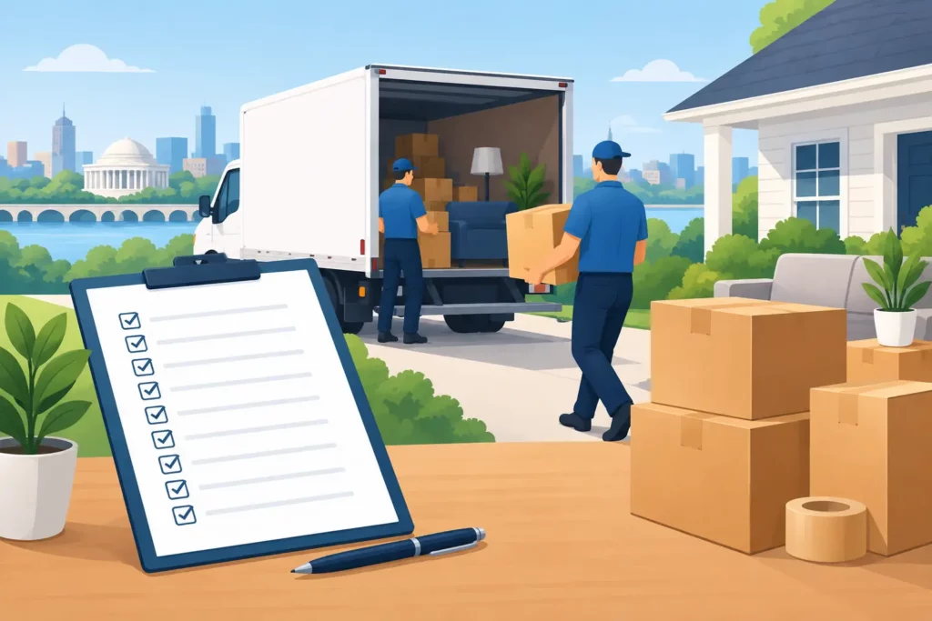 10-Step Fairfax Moving Company Checklist
