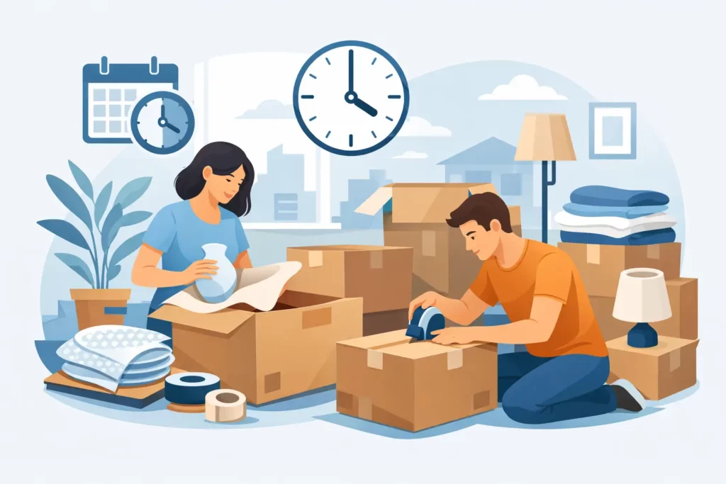 How Long Does Packing Take Before a Move?