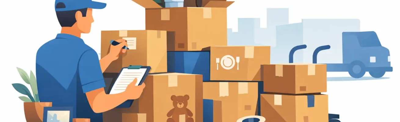How to Label Moving Boxes for an Easier Move