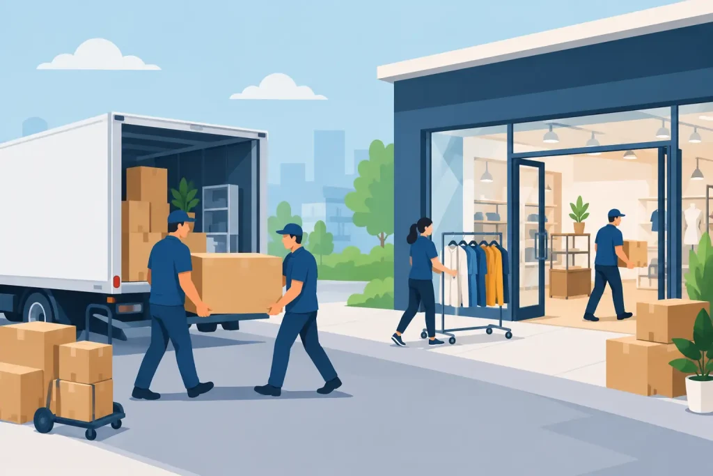 A Retail Relocation Example for a Smooth Store Move