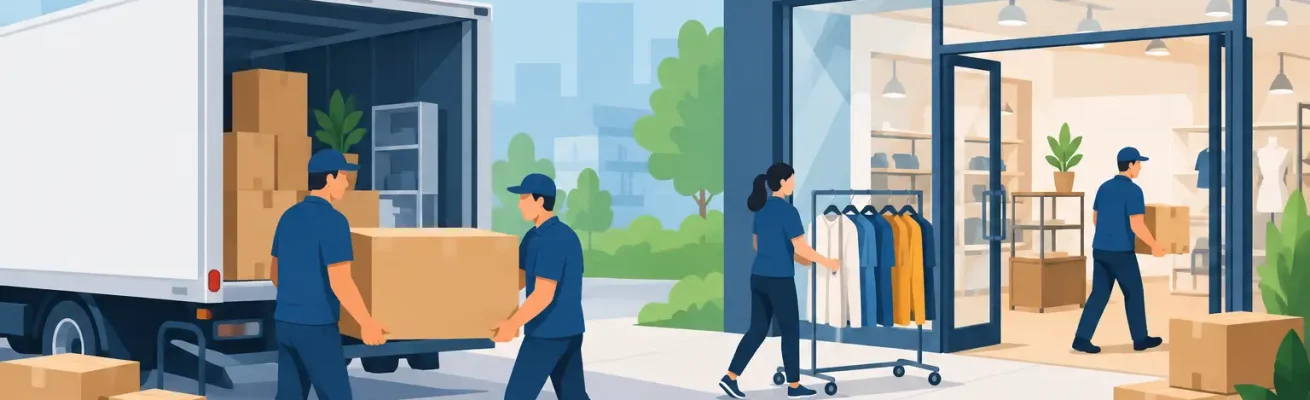 A Retail Relocation Example for a Smooth Store Move