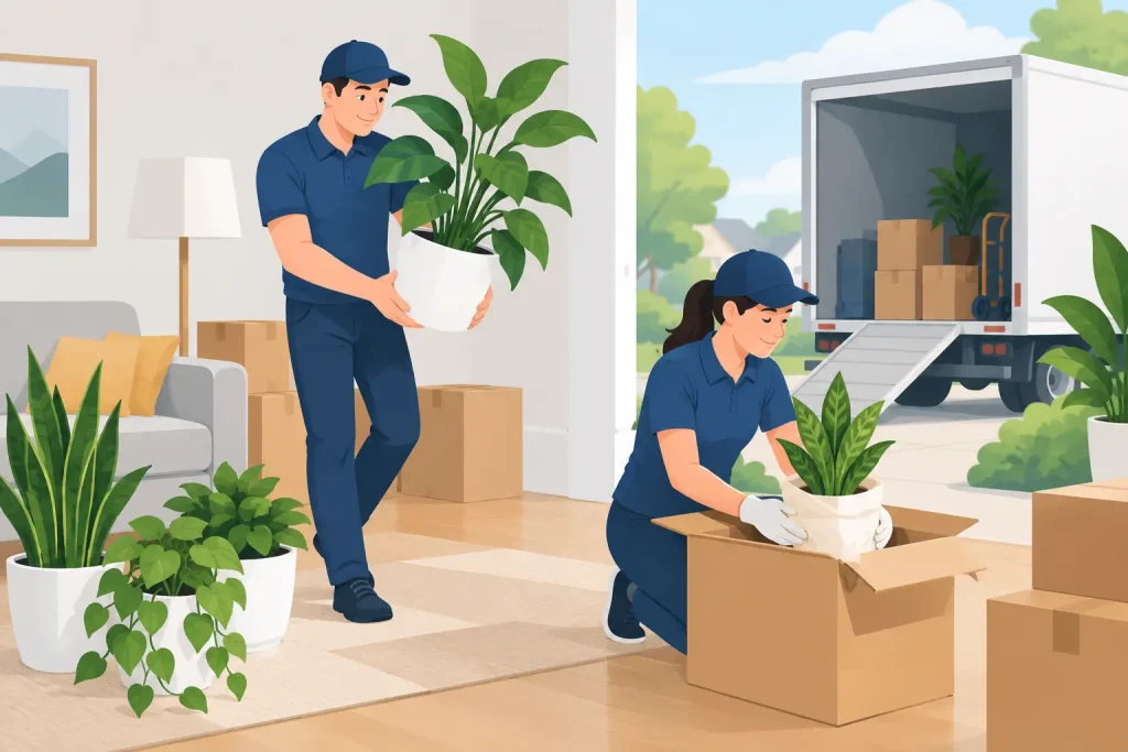 How to Move Houseplants Safely During a Move