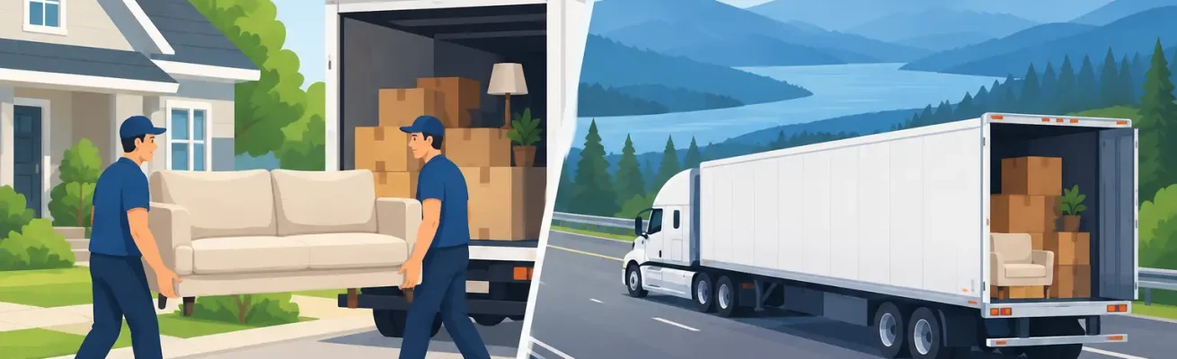 Local Versus Interstate Movers: What Changes?