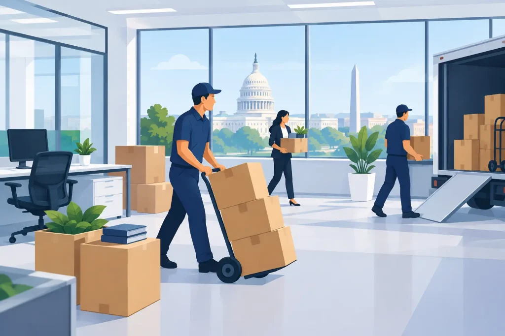 Office Move in Washington DC Without Lost Workdays
